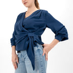 SOUTHLAB BLUSA INCROCIO