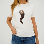 SOUTHLAB T-SHIRT HORN STRASS