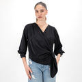 SOUTHLAB BLUSA INCROCIO