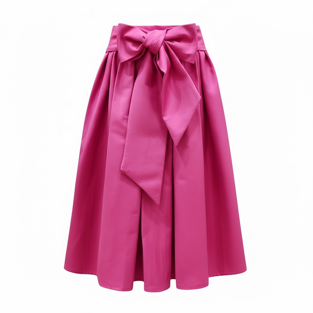 SARTORIA GONNA ECOLE FUCSIA