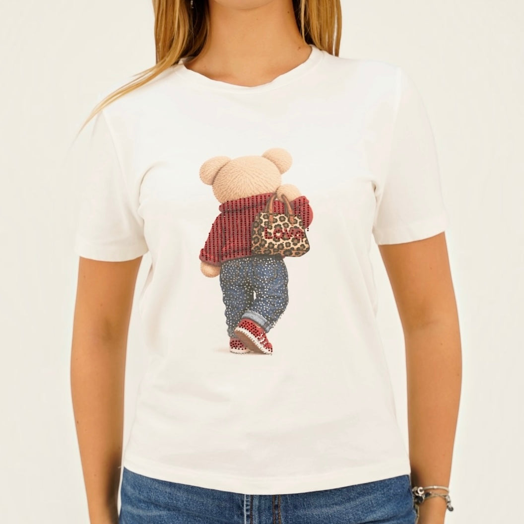 SOUTHLAB T-SHIRT TEDDY SPALLE
