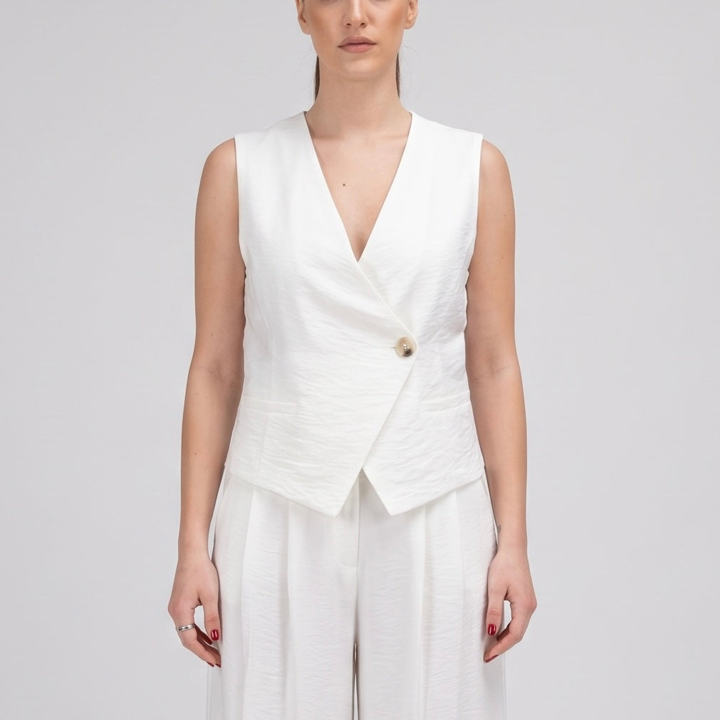 SOUTHLAB GILET ASIMMETRICO