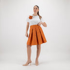 SARTORIA MINI DAMASCO ARANCIO HERMES