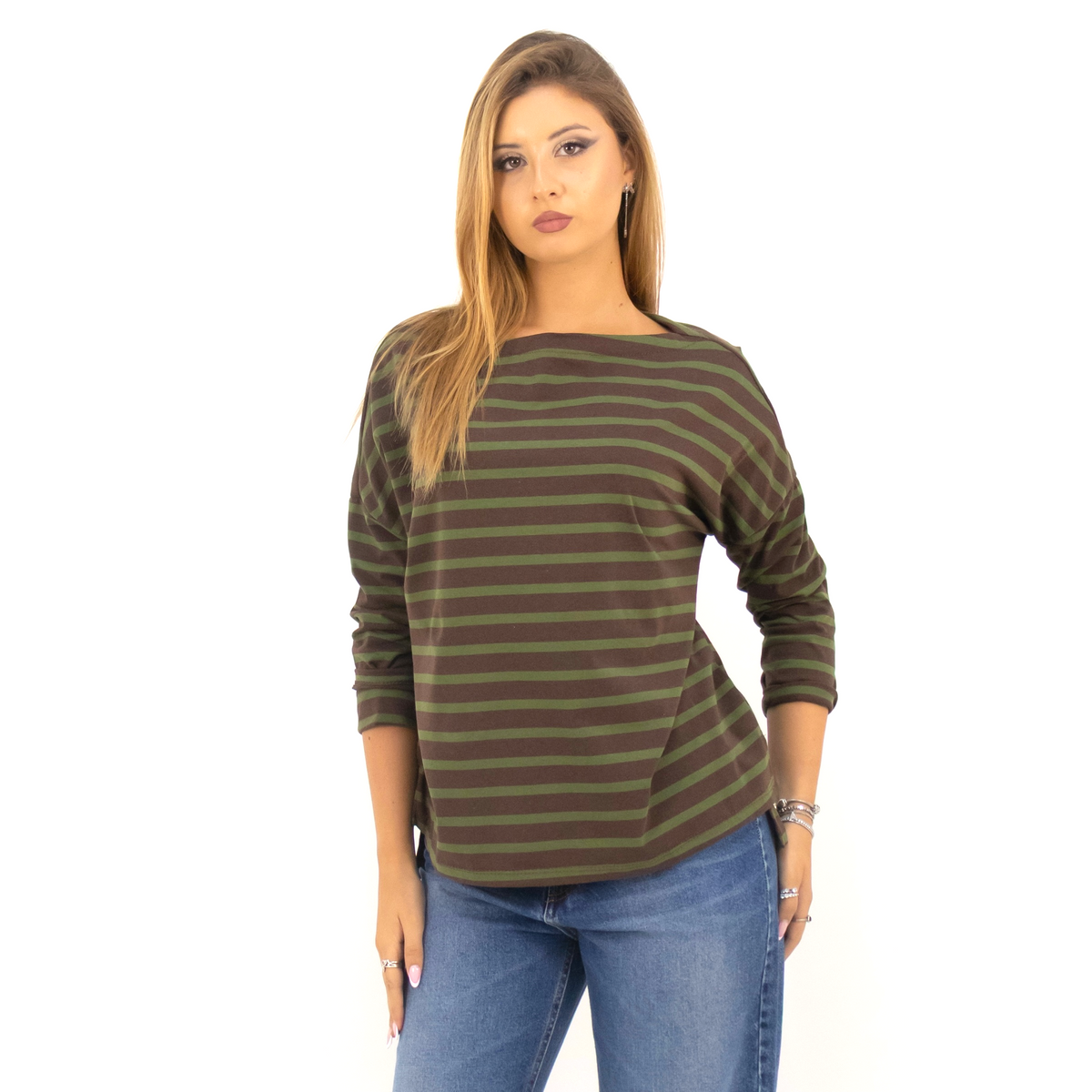 SOUTHLAB T-SHIRT 2158 STRIPE