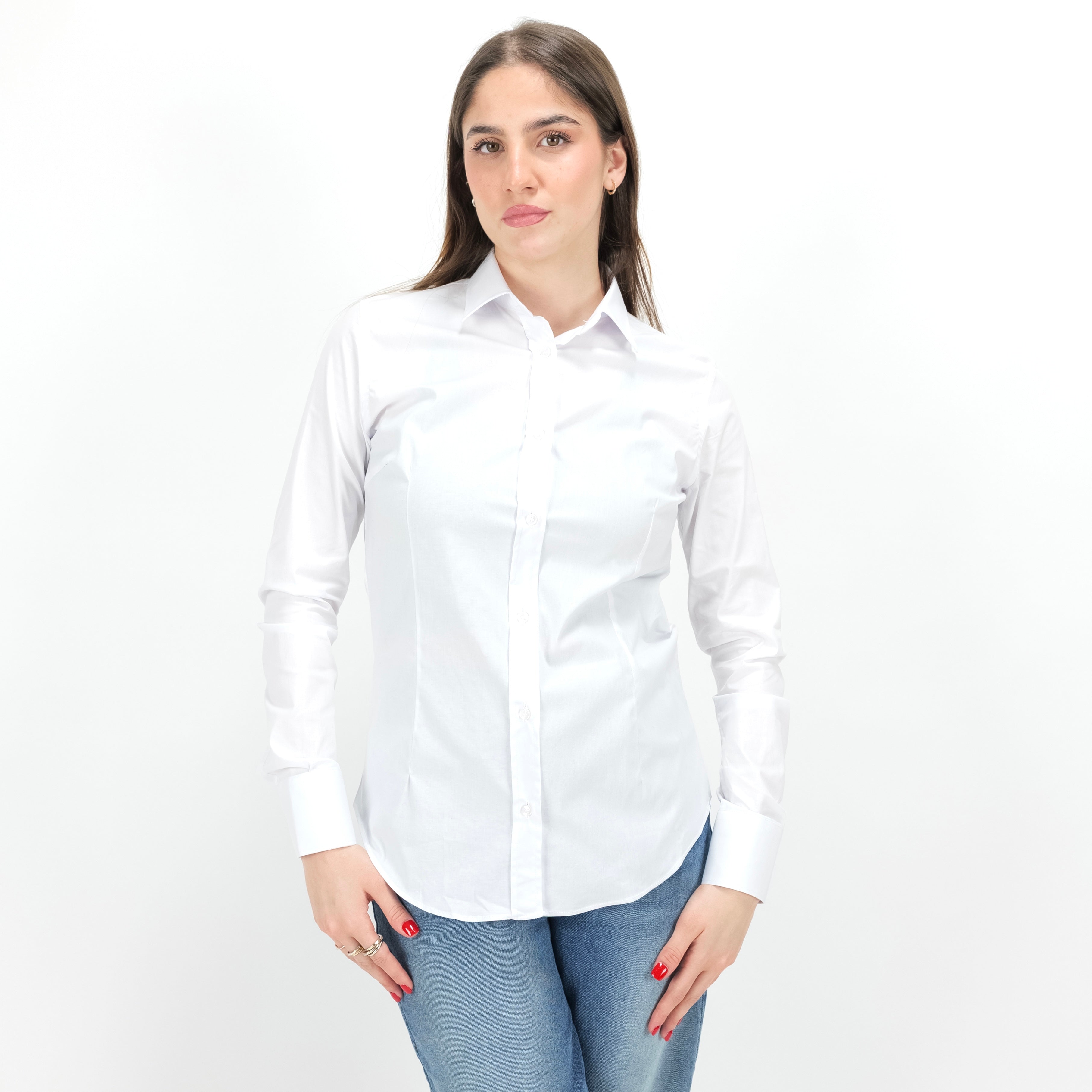 SOUTHLAB CAMICIA BASIC BIANCO