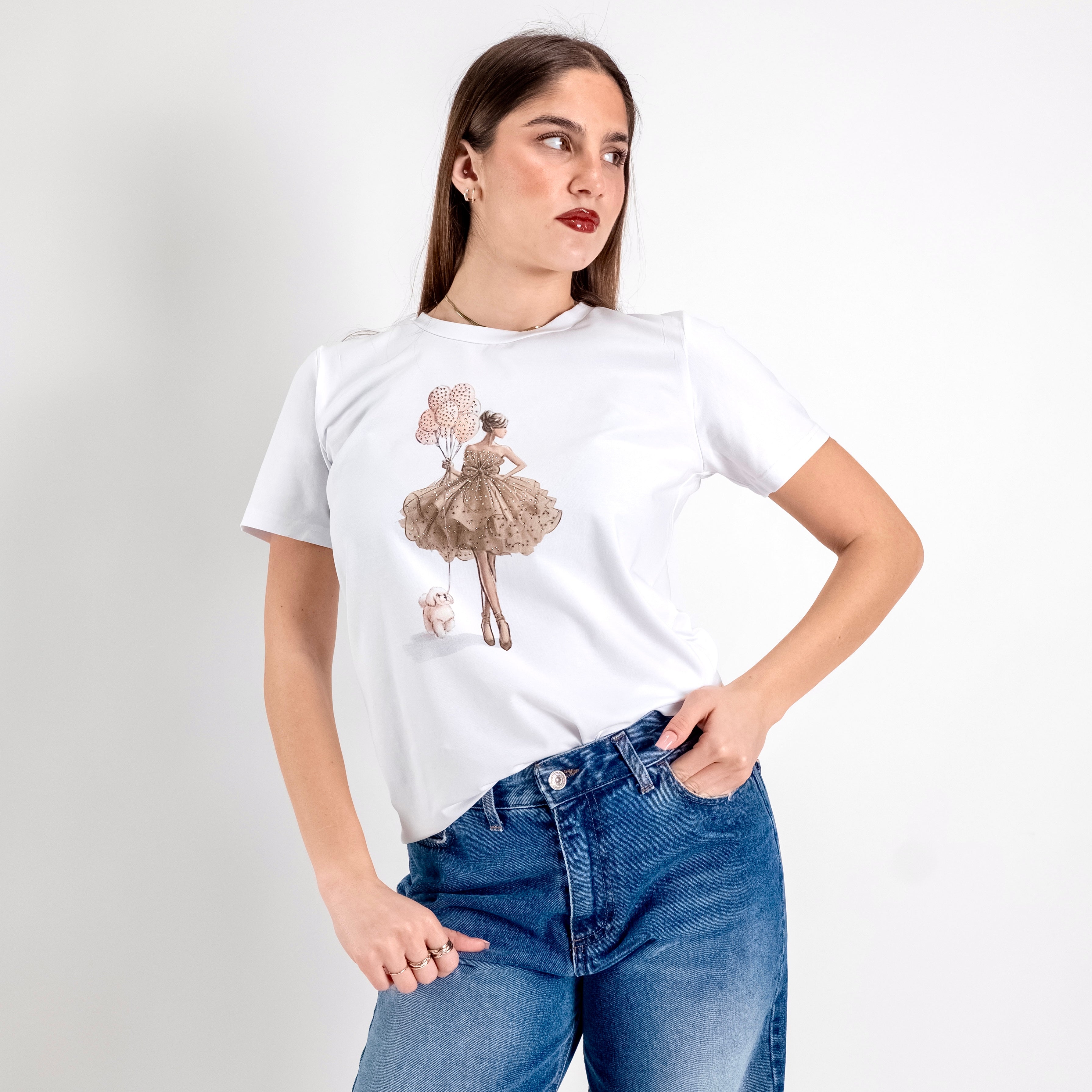 JETAIME T-SHIRT DANCER ROSA
