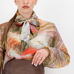 SARTORIA BLUSA FIOCCO MULTICOLOR