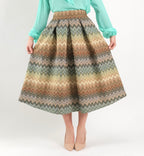 SARTORIA GONNA BROCCATO MISSONI SAFARI