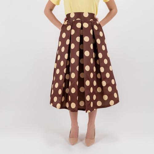 Gonna Midi a Pois – Sartoria Capresi