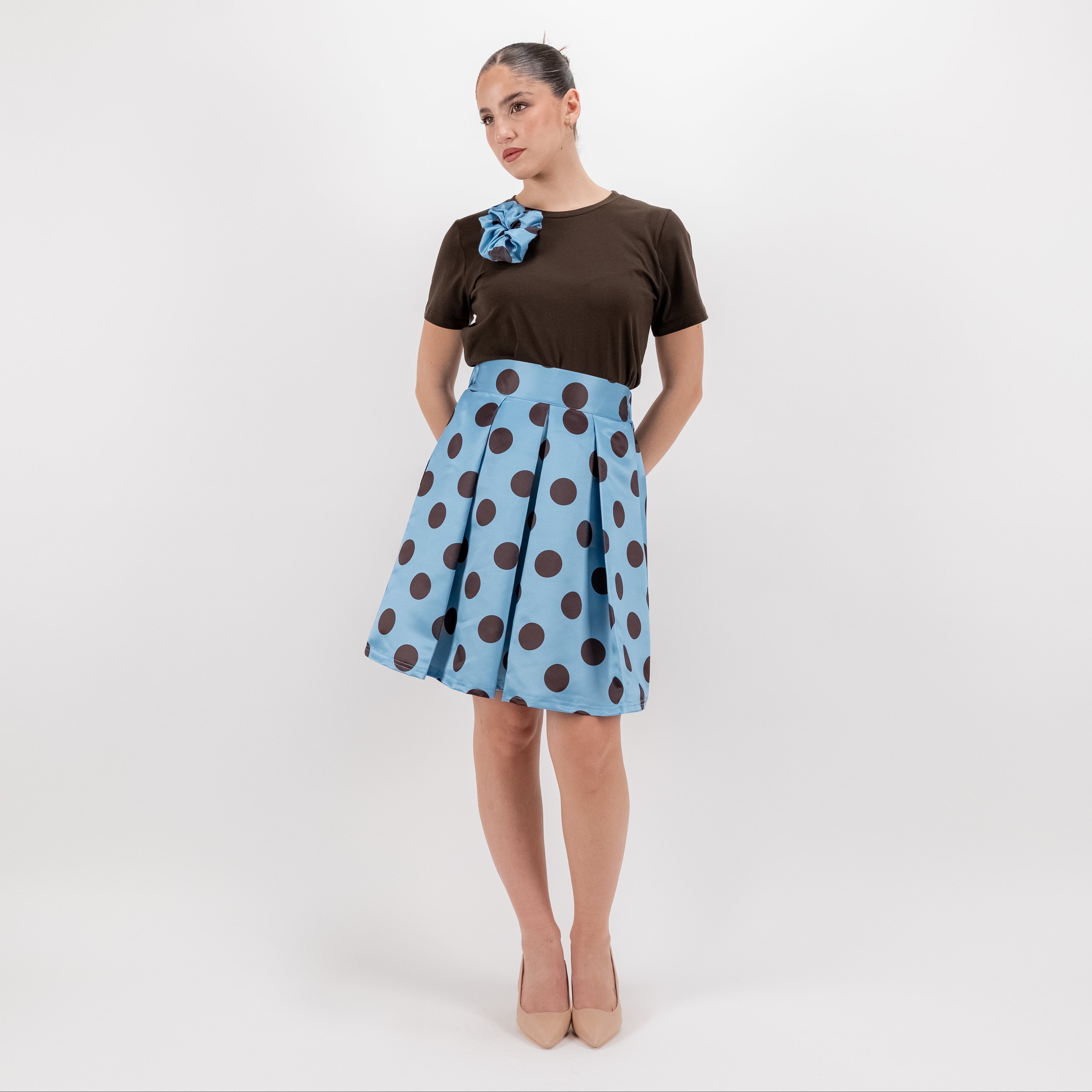SARTORIA GONNA MINI POIS