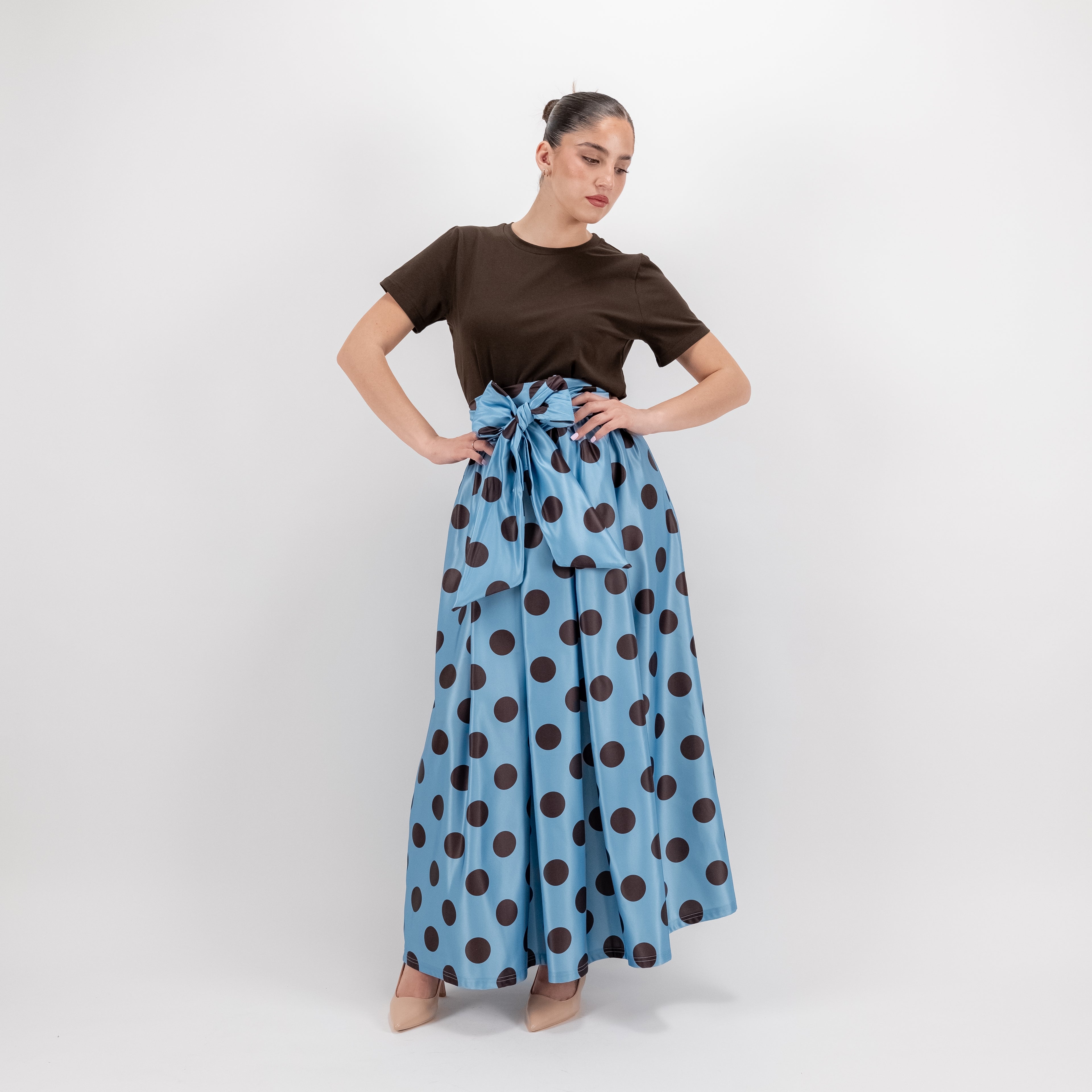 SARTORIA GONNA POIS FIOCCO