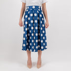 SARTORIA GONNA MIDI POIS