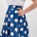 SARTORIA GONNA MIDI POIS