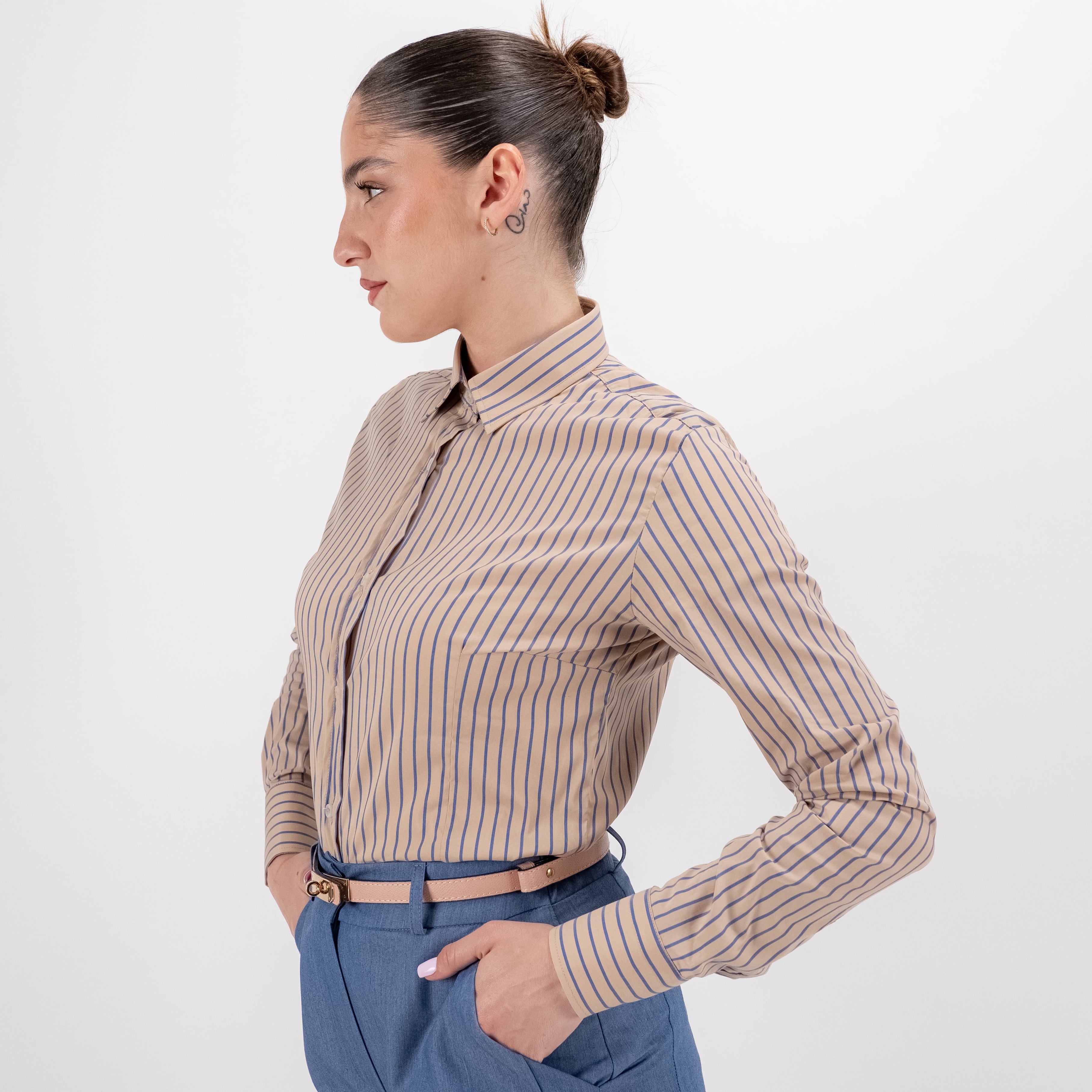 SOUTHLAB CAMICIA BASTONCINO