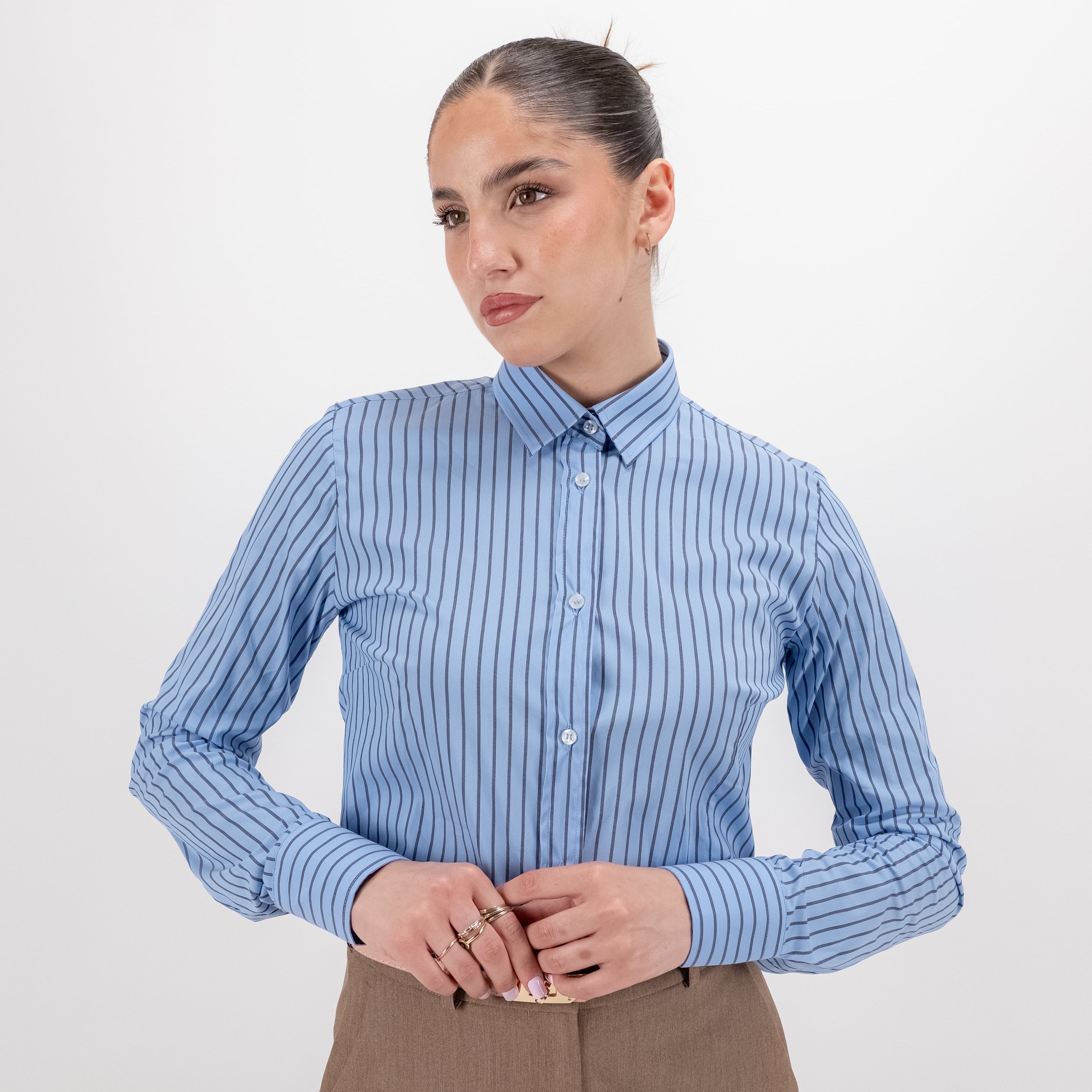SOUTHLAB CAMICIA BASTONCINO
