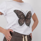 SOUTHLAB T-SHIRT BUTTERFLY MORO
