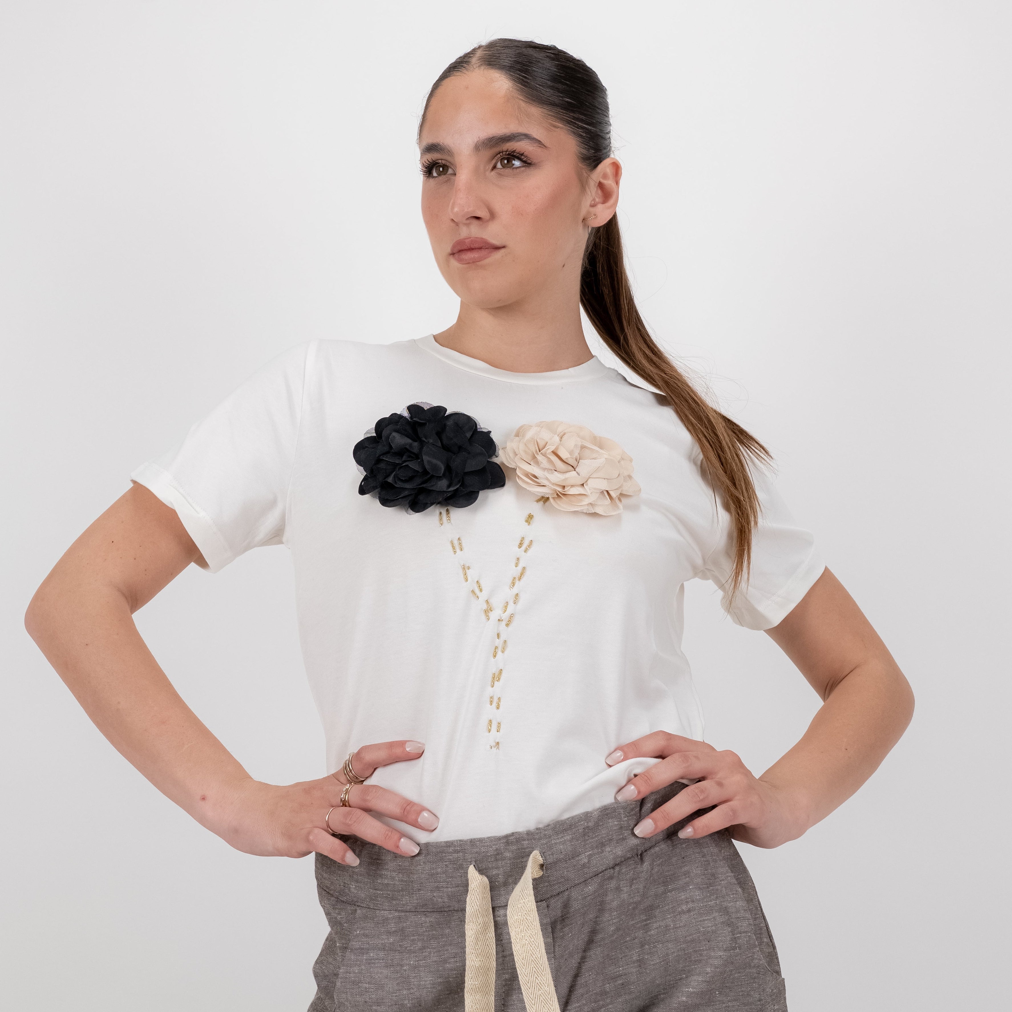 SOUTHLAB T-SHIRT INTARSIO