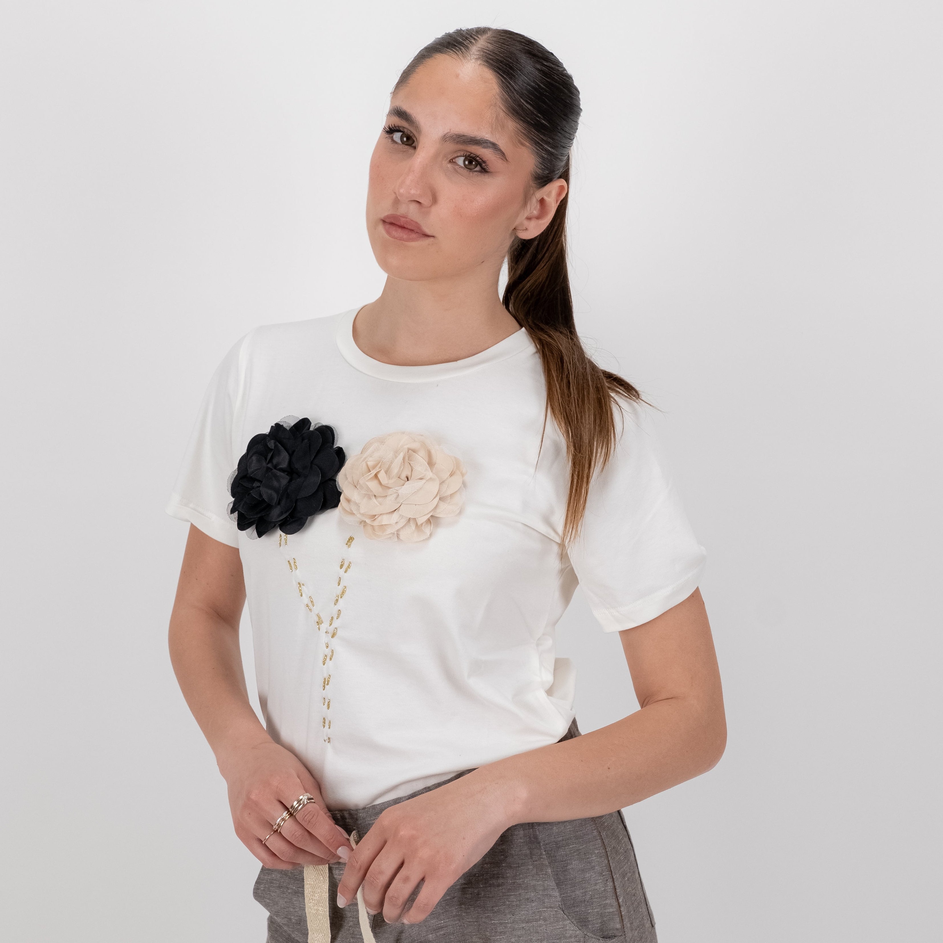 SOUTHLAB T-SHIRT INTARSIO