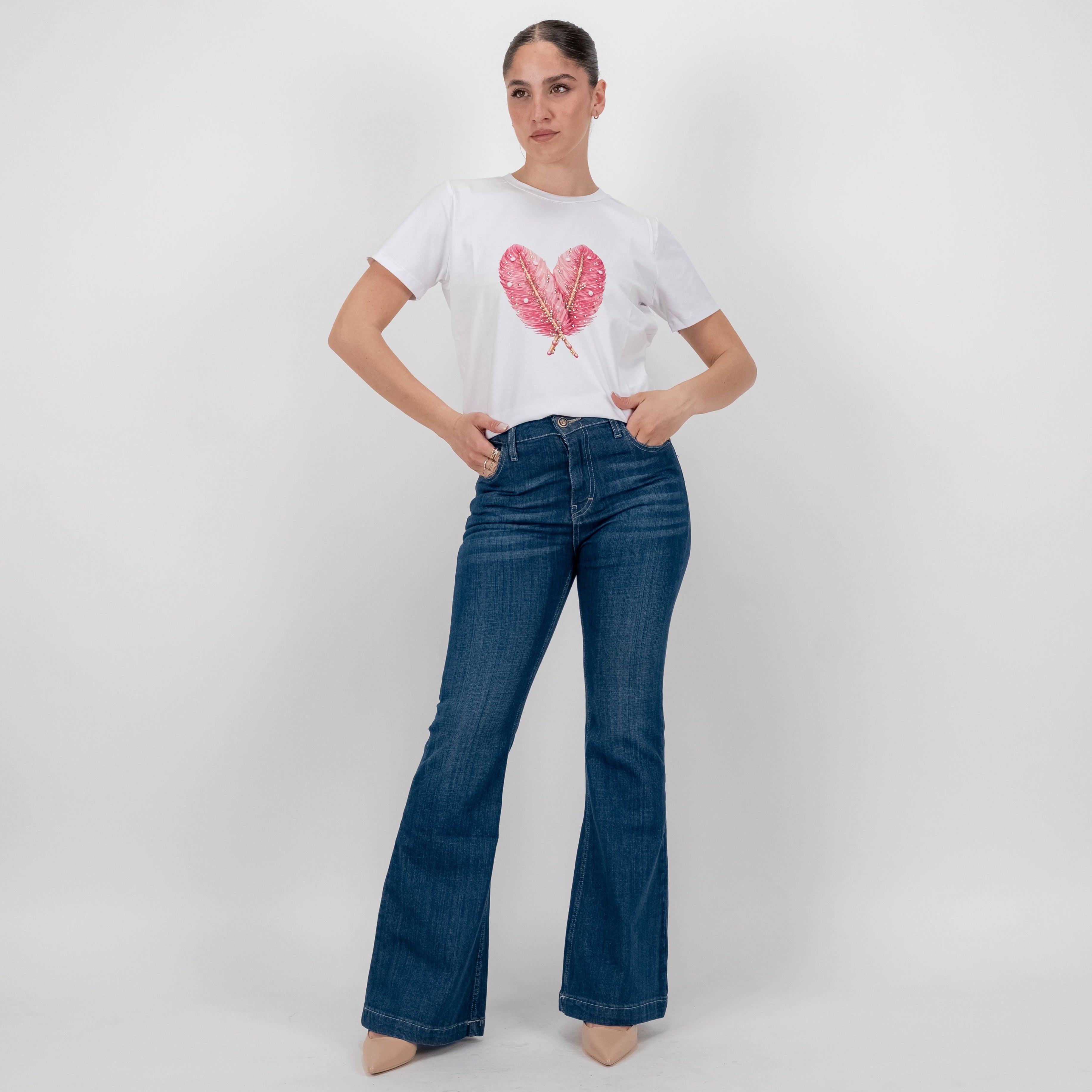 SOUTHLAB T-SHIRT PLUMS ROSA