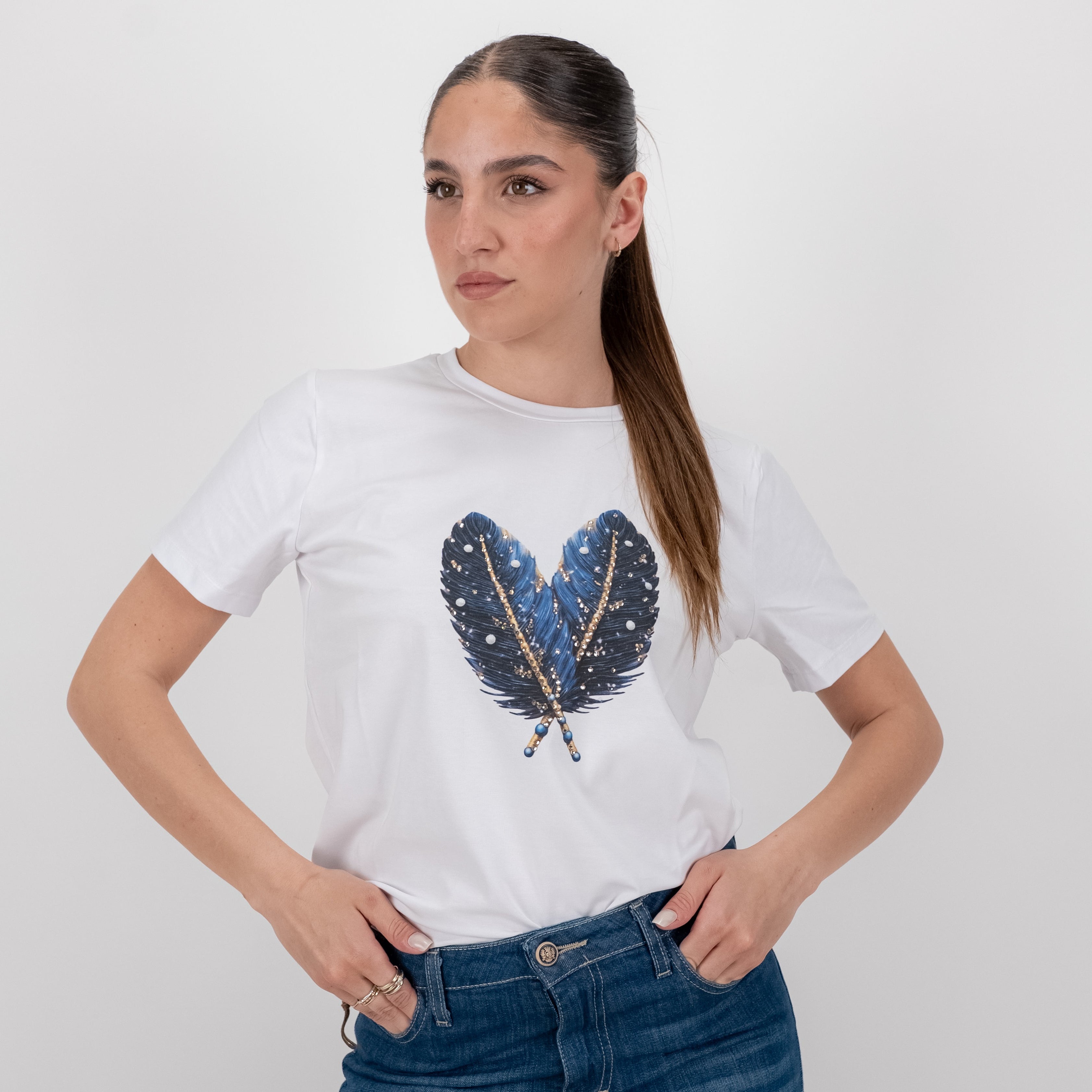 SOUTHLAB T-SHIRT PLUMS BLU