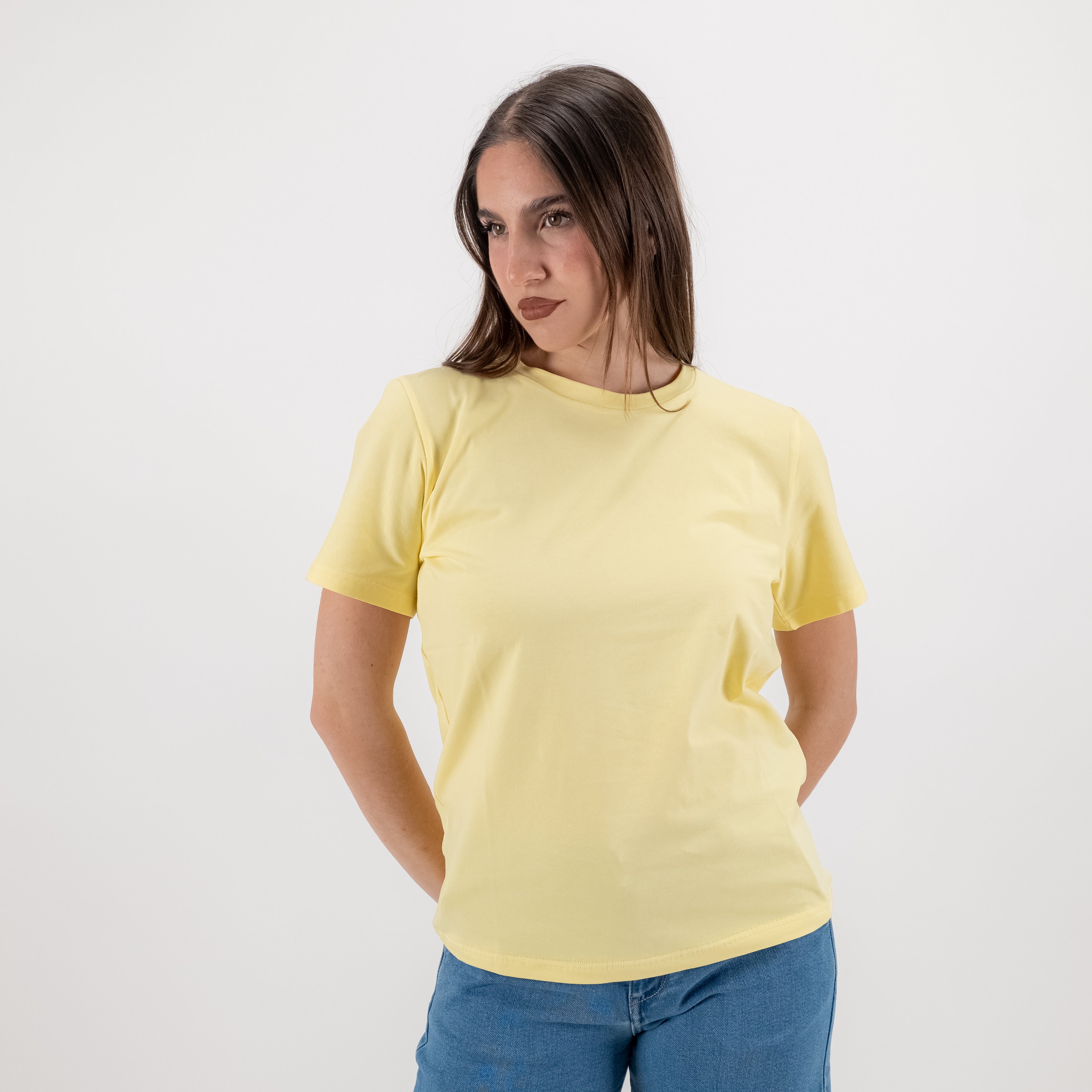 SOUTHLAB T-SHIRT BASIC GIALLO