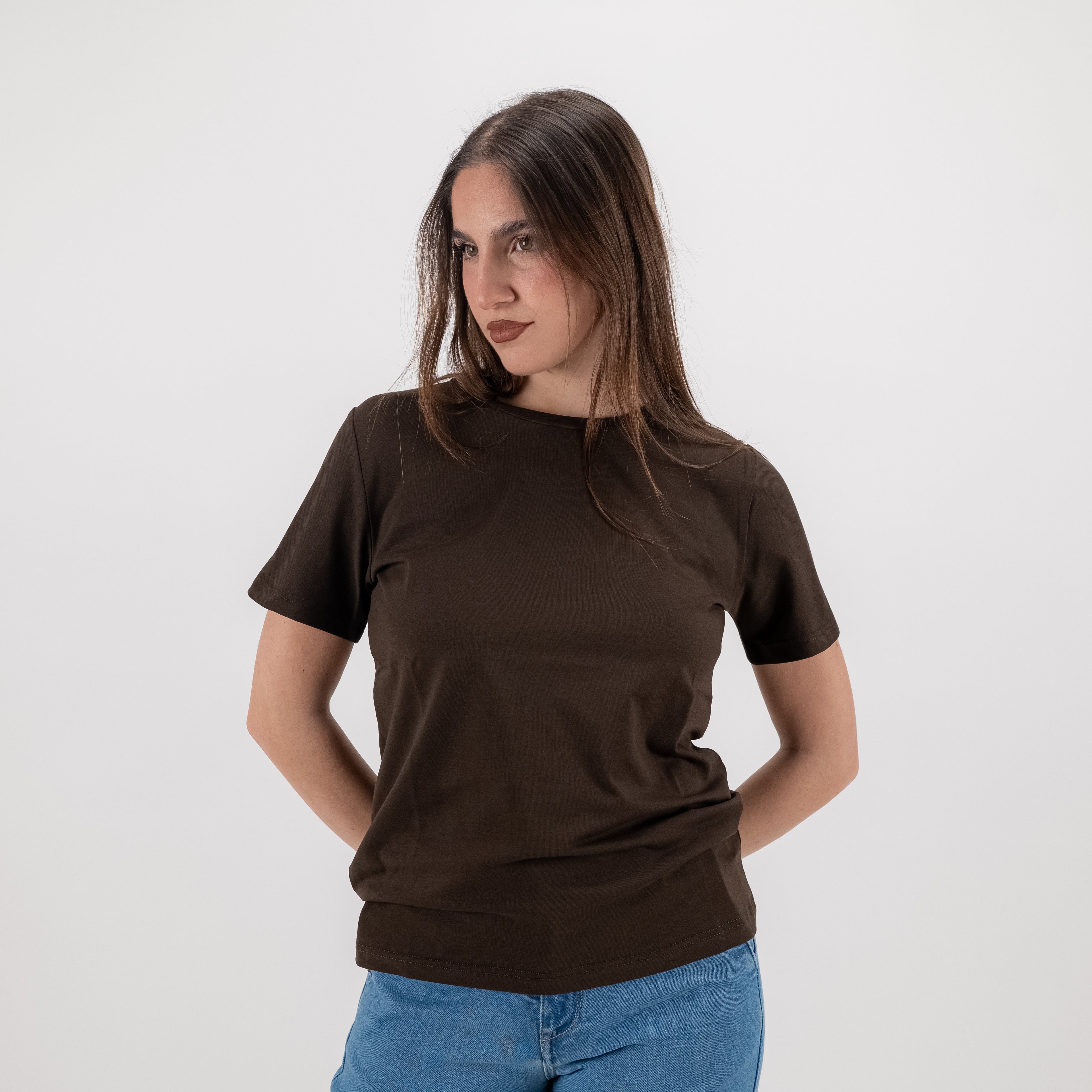 SOUTHLAB T-SHIRT BASIC CHOCCOLATE