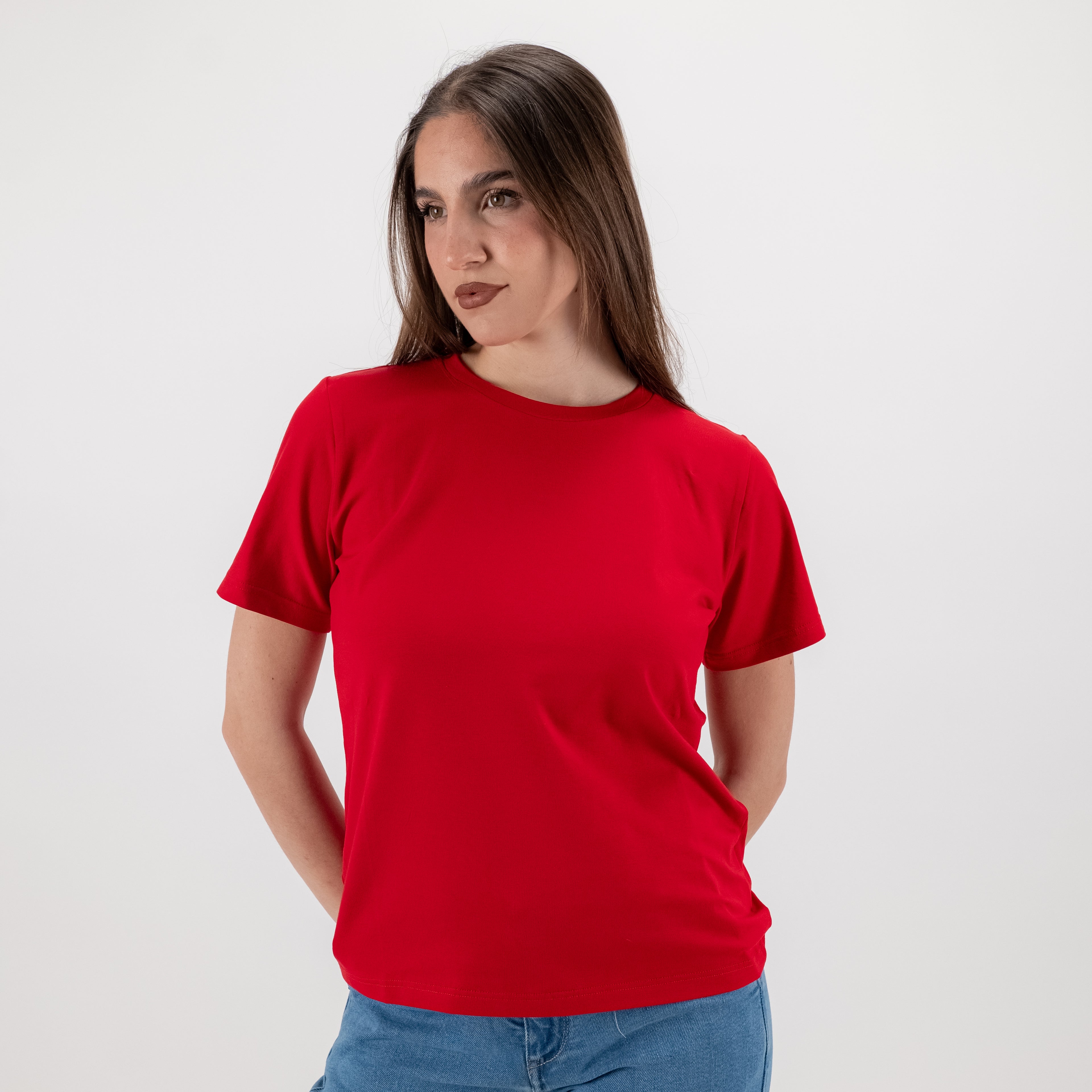SOUTHLAB T-SHIRT BASIC ROSSO