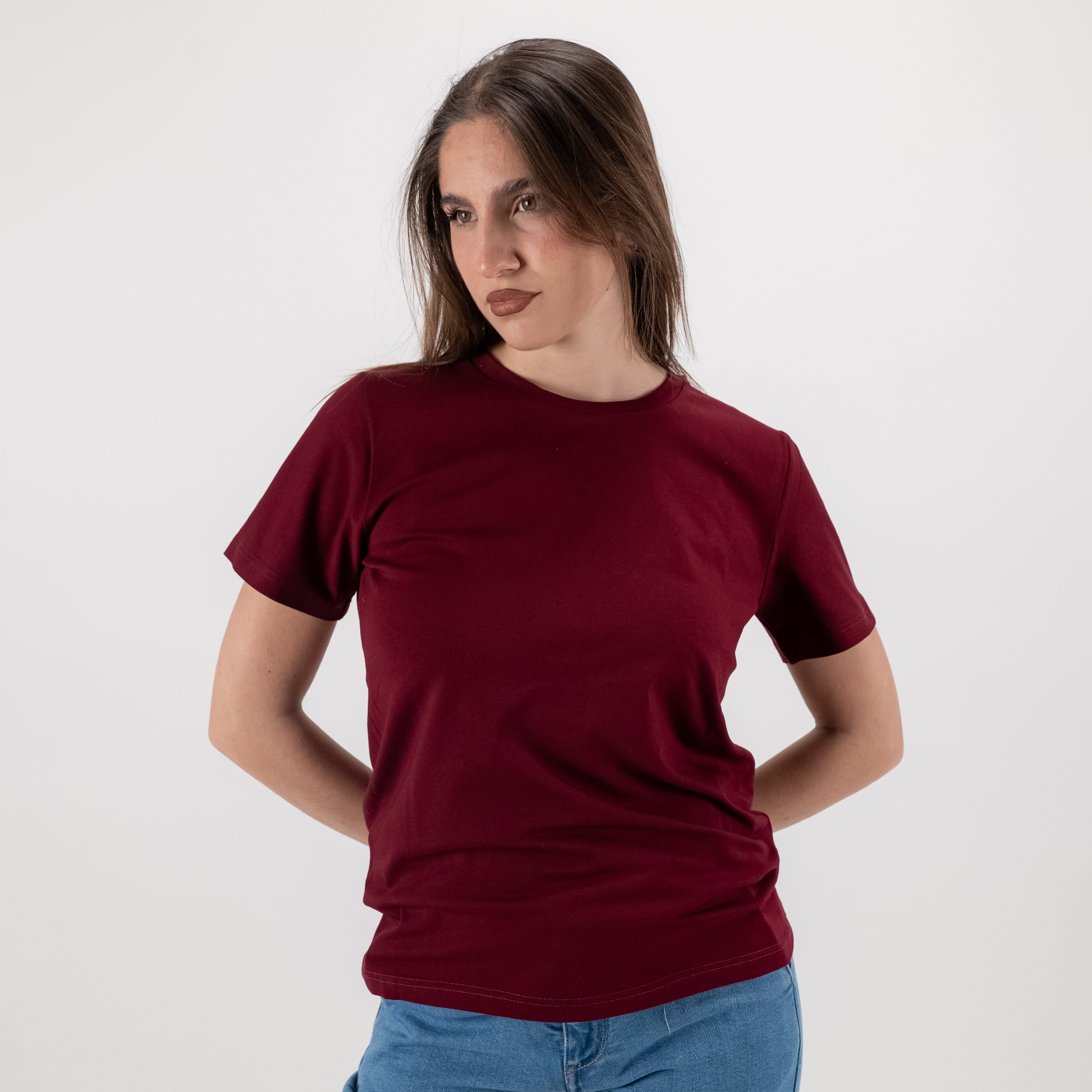 SOUTHLAB T-SHIRT BASIC CILIEGIA