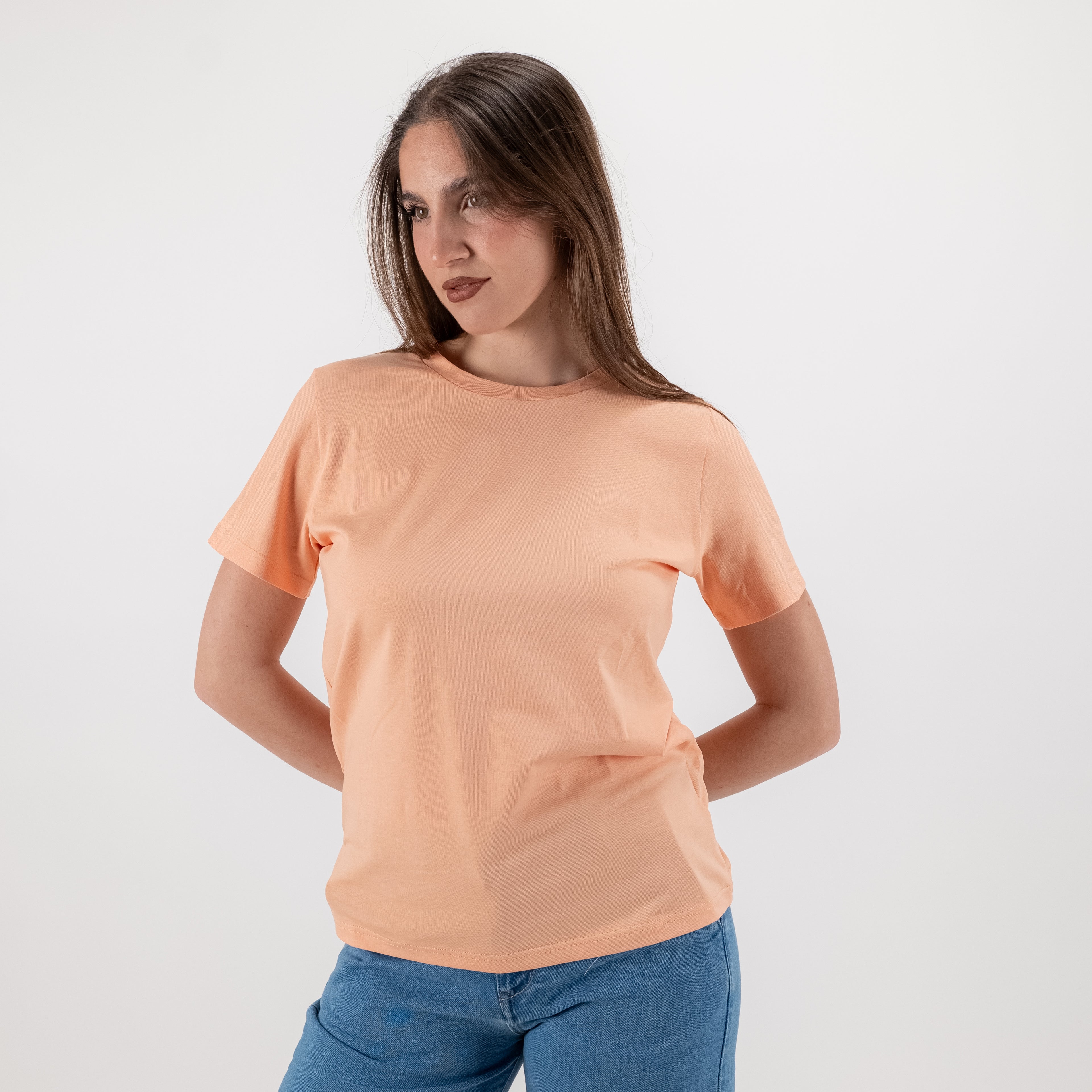 SOUTHLAB T-SHIRT BASIC SALMONE