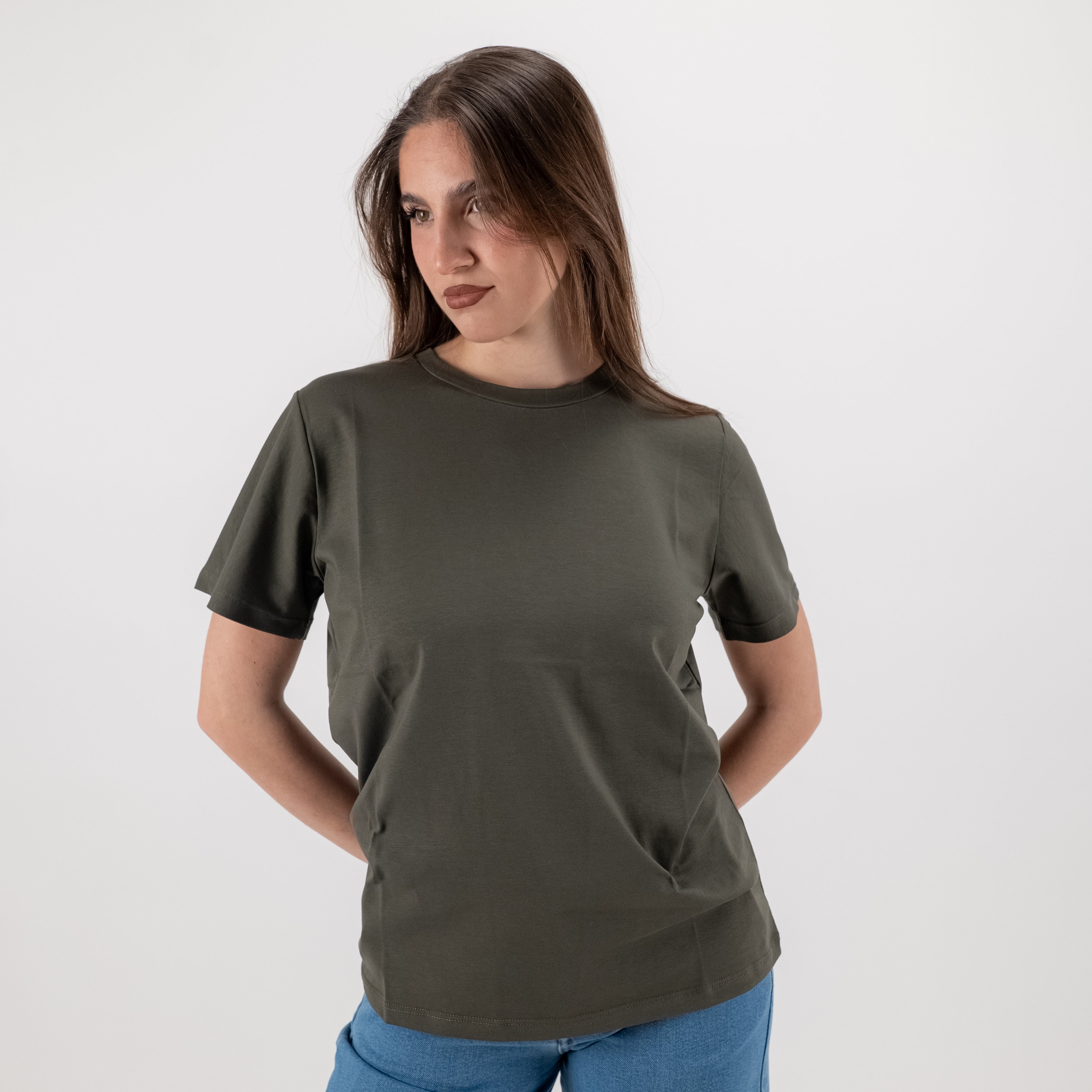SOUTHLAB T-SHIRT BASIC MILITARE