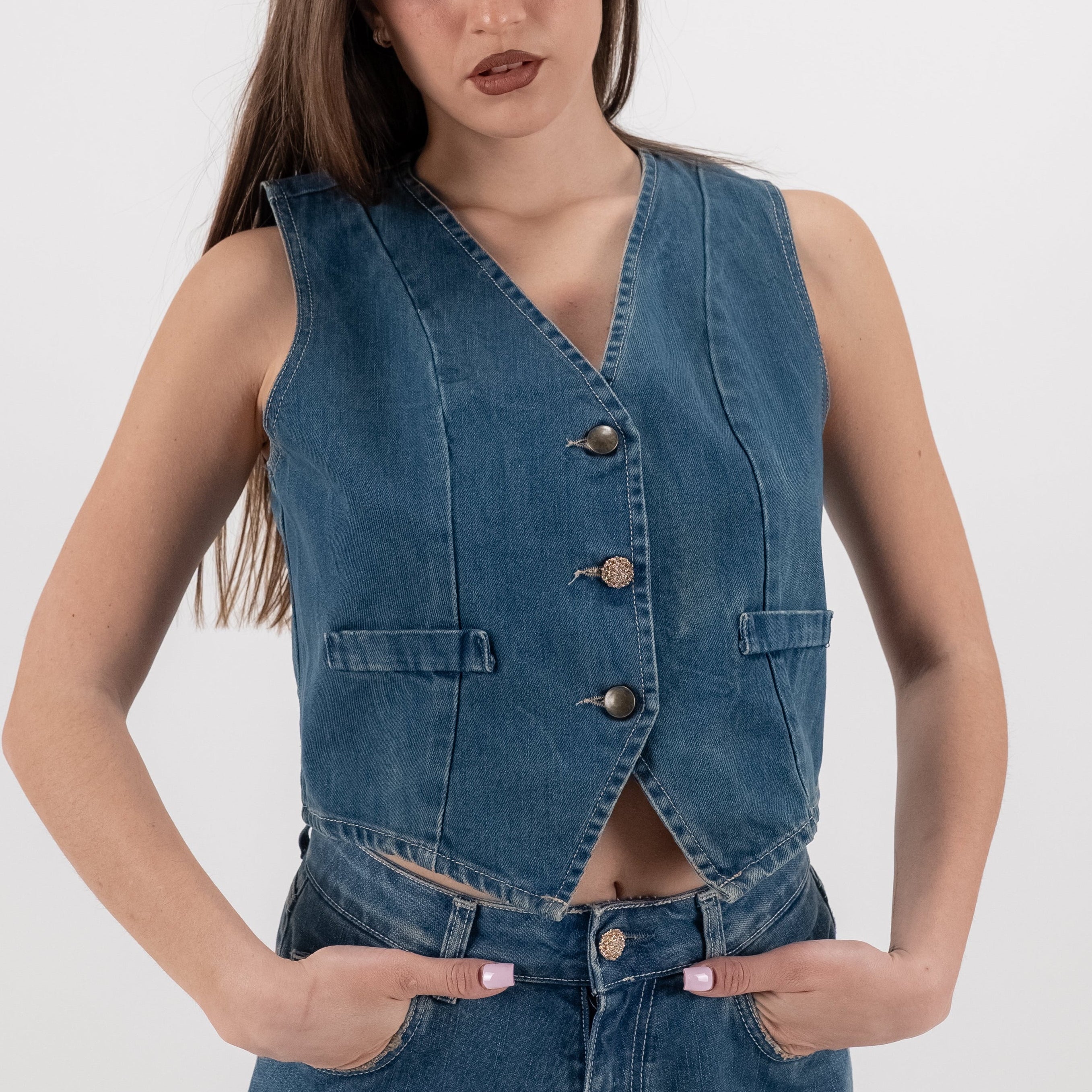 PARADOS GILET DENIM