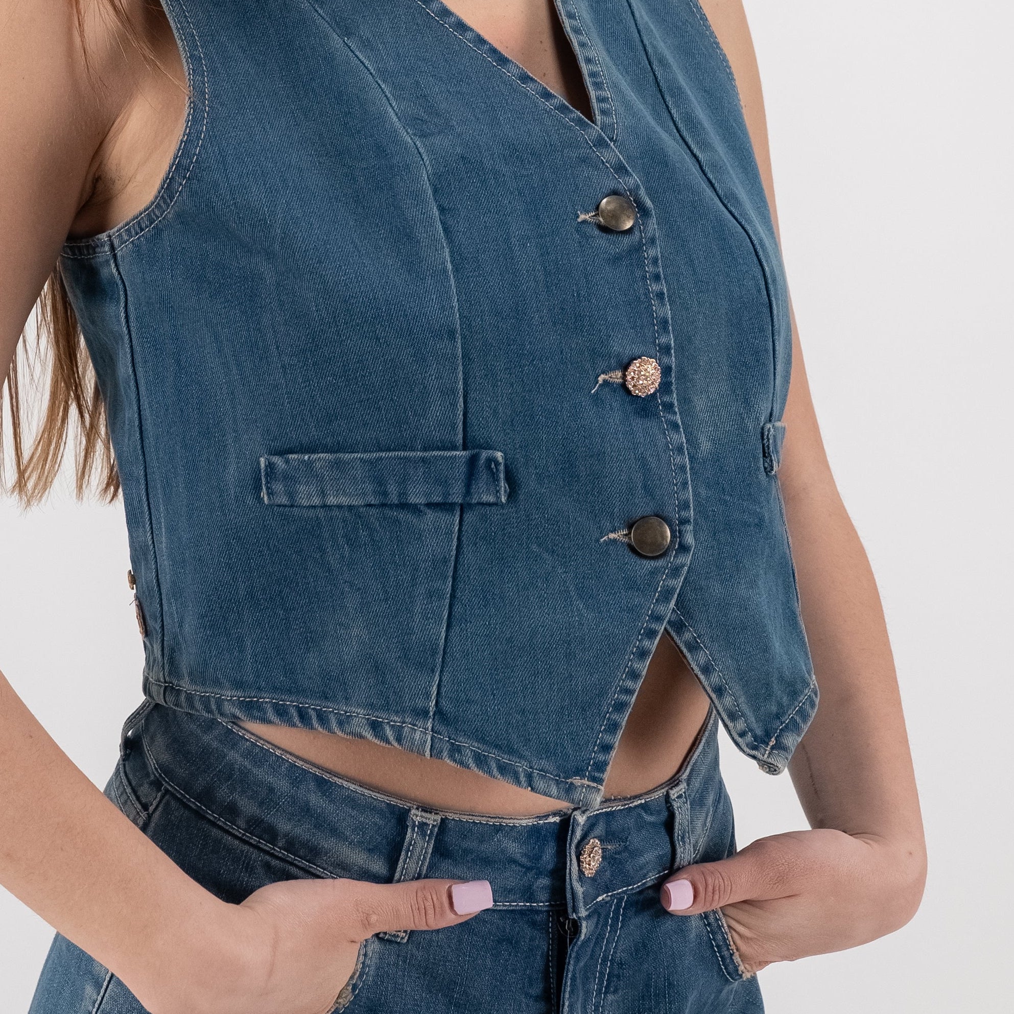PARADOS GILET DENIM