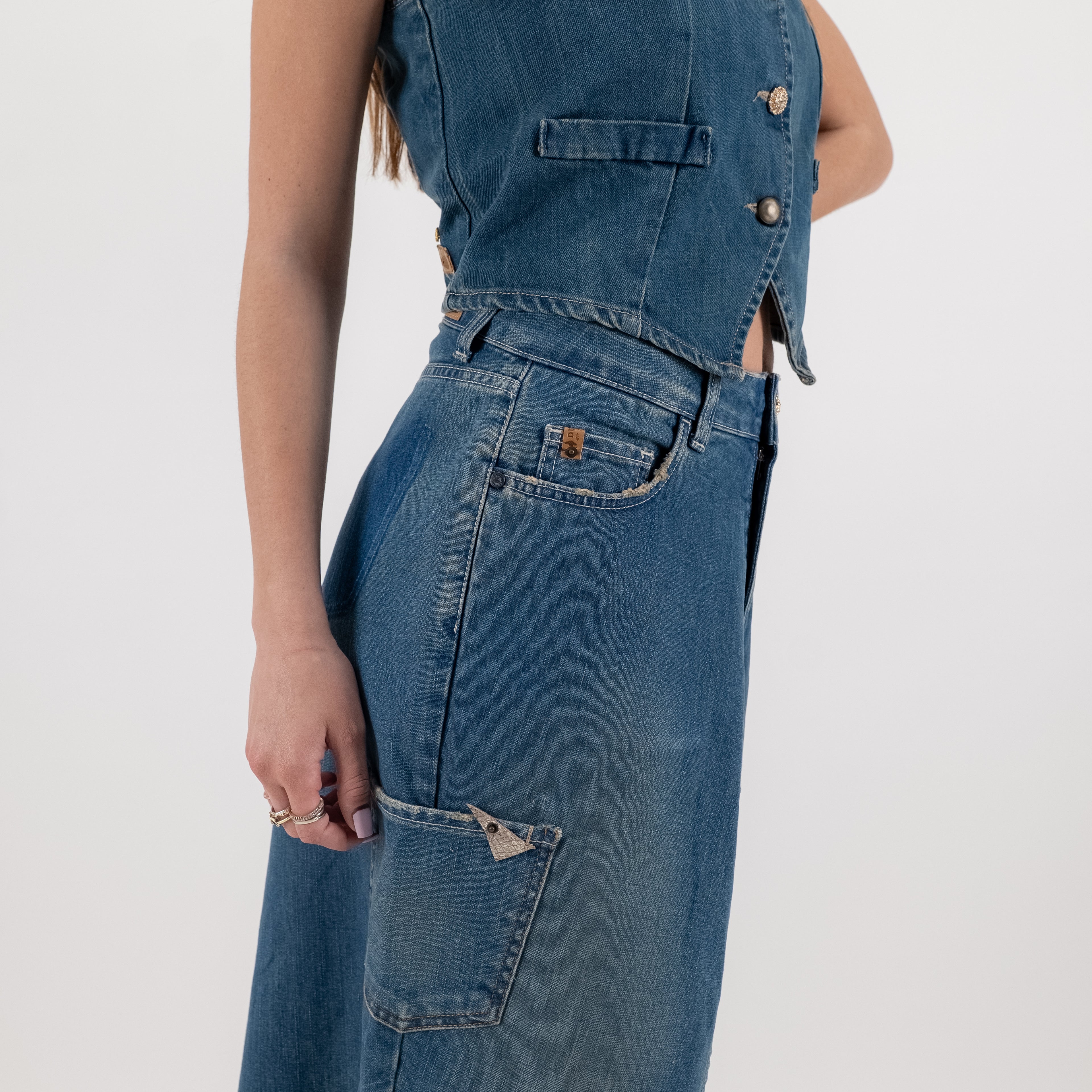 PARADOS GILET DENIM