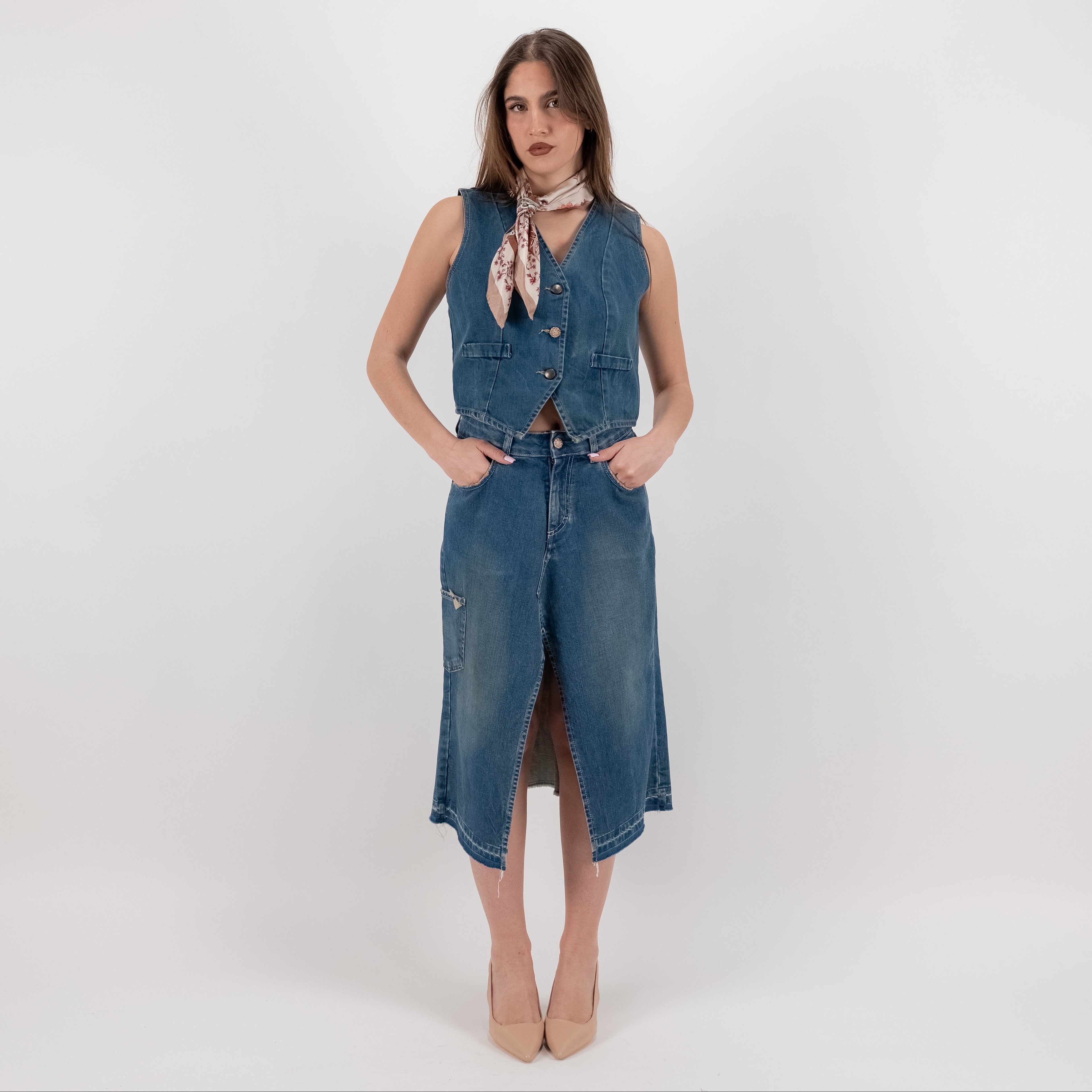PARADOS GILET DENIM