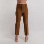 ONICA PANTALONE TROMBETTA TABACCO
