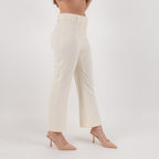 ONICA PANTALONE TROMBETTA PANNA