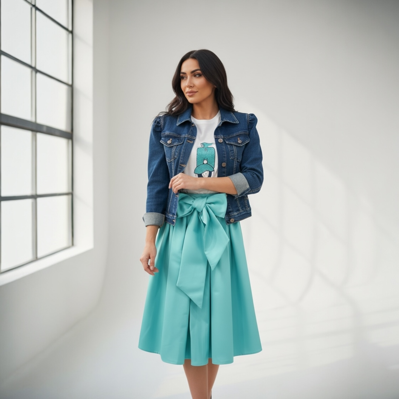 SARTORIA GONNA ECOLE TIFFANY