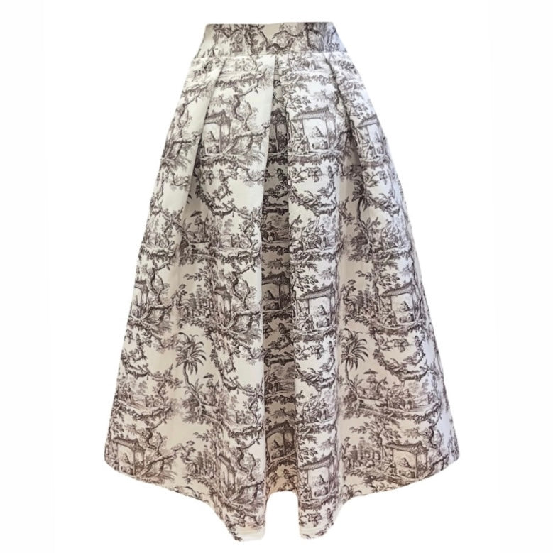 SARTORIA GONNA TOILE MORO