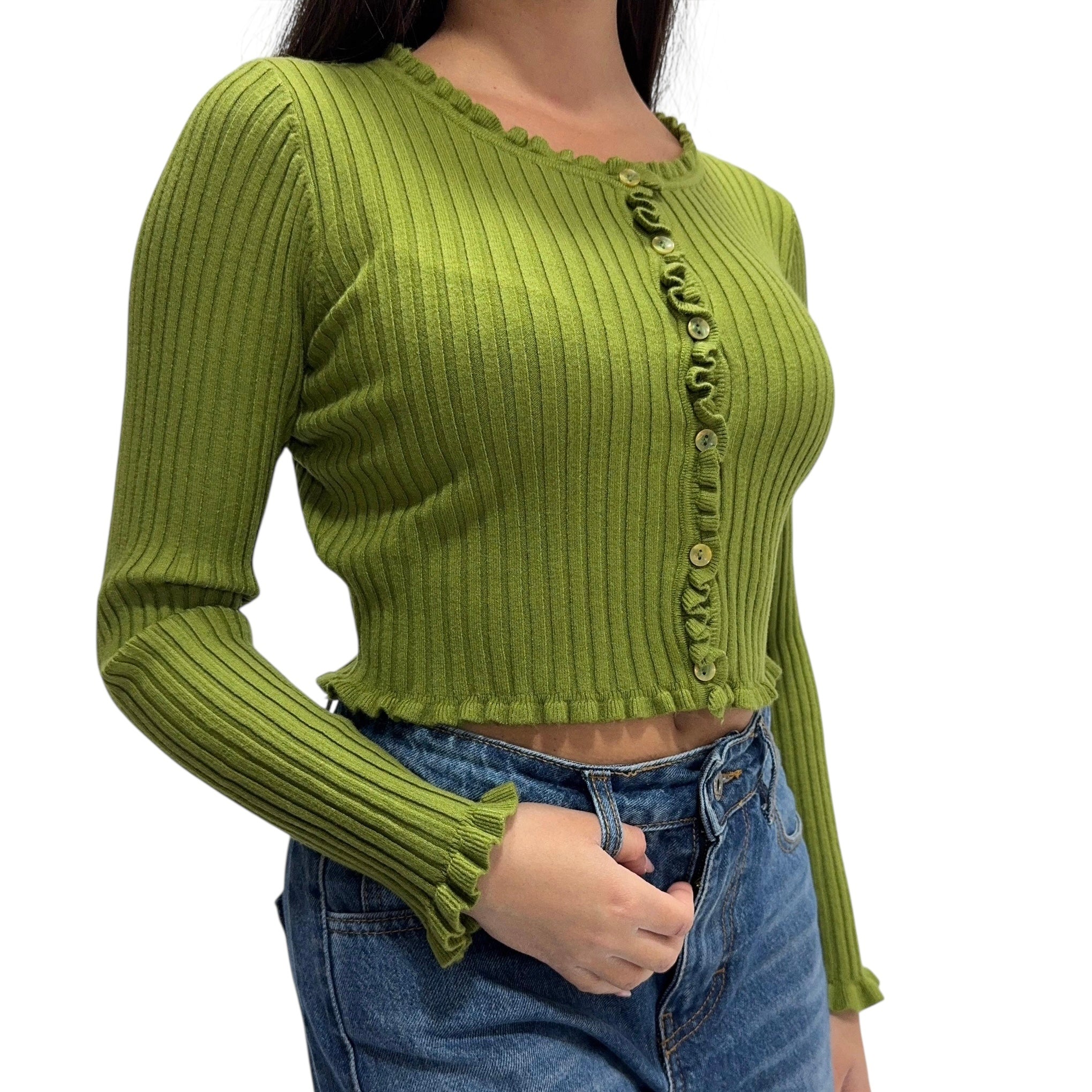 SOUTH LAB PULL CROP COSTINA OLIO