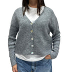 KONTATTO CARDIGAN ESSEX GRIGIO