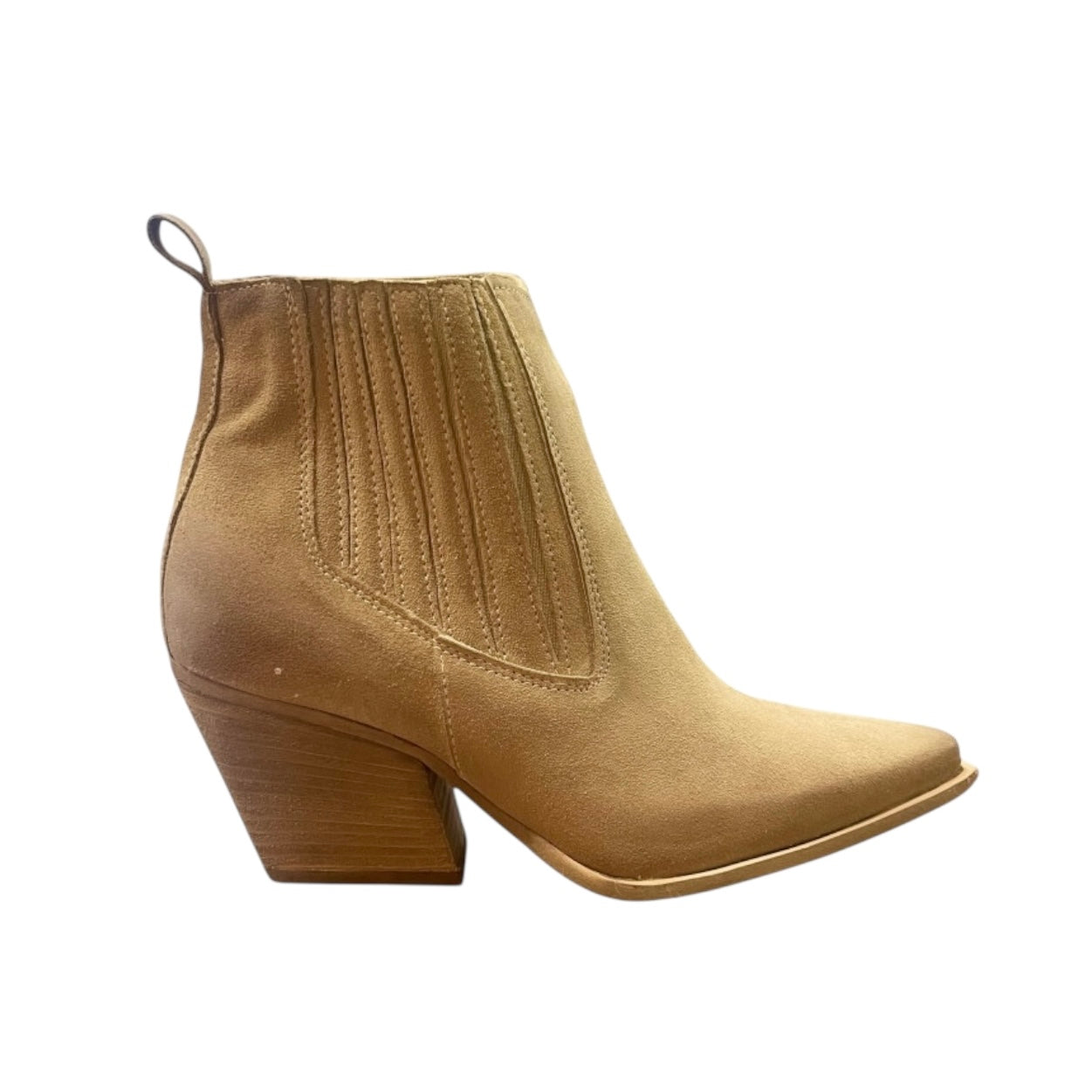 DIVINA STIVALETTO TEXANO SABBIA