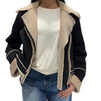 VICKYMOOD GIUBBOTTO ROCK NERO