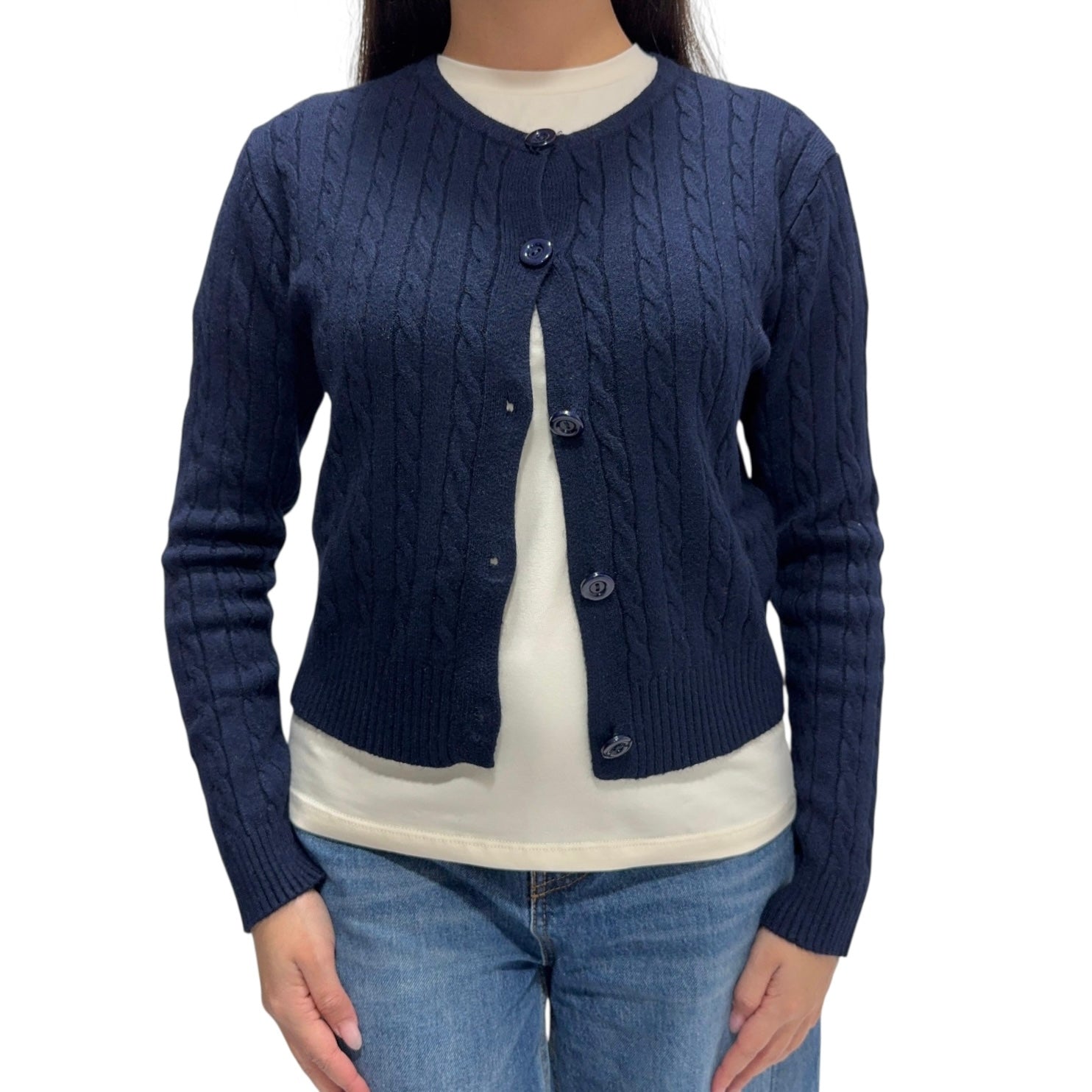 SOUTHLAB CARDIGAN RALPH BLU