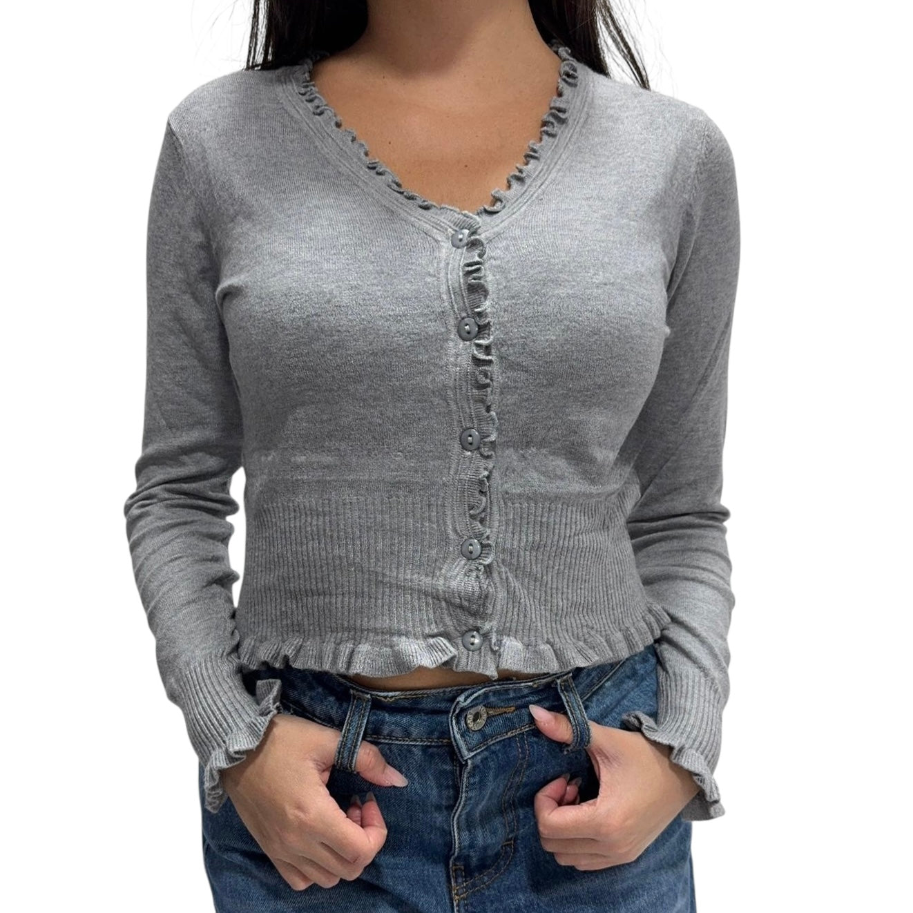 SOUTH LAB PULL ROUCHE GRIGIO