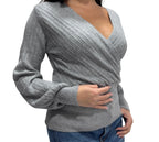 SOUTHLAB PULL KIMONO GRIGIO