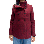 FUEGO GIACCA MELANGE BORDEAUX