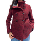 FUEGO GIACCA MELANGE BORDEAUX