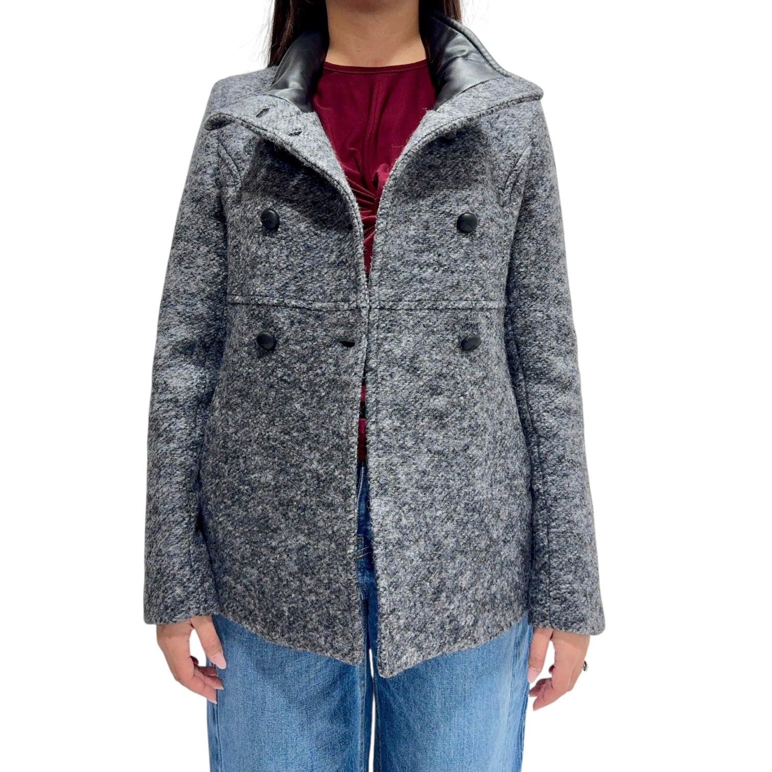 FUEGO GIACCA MELANGE GRIGIO