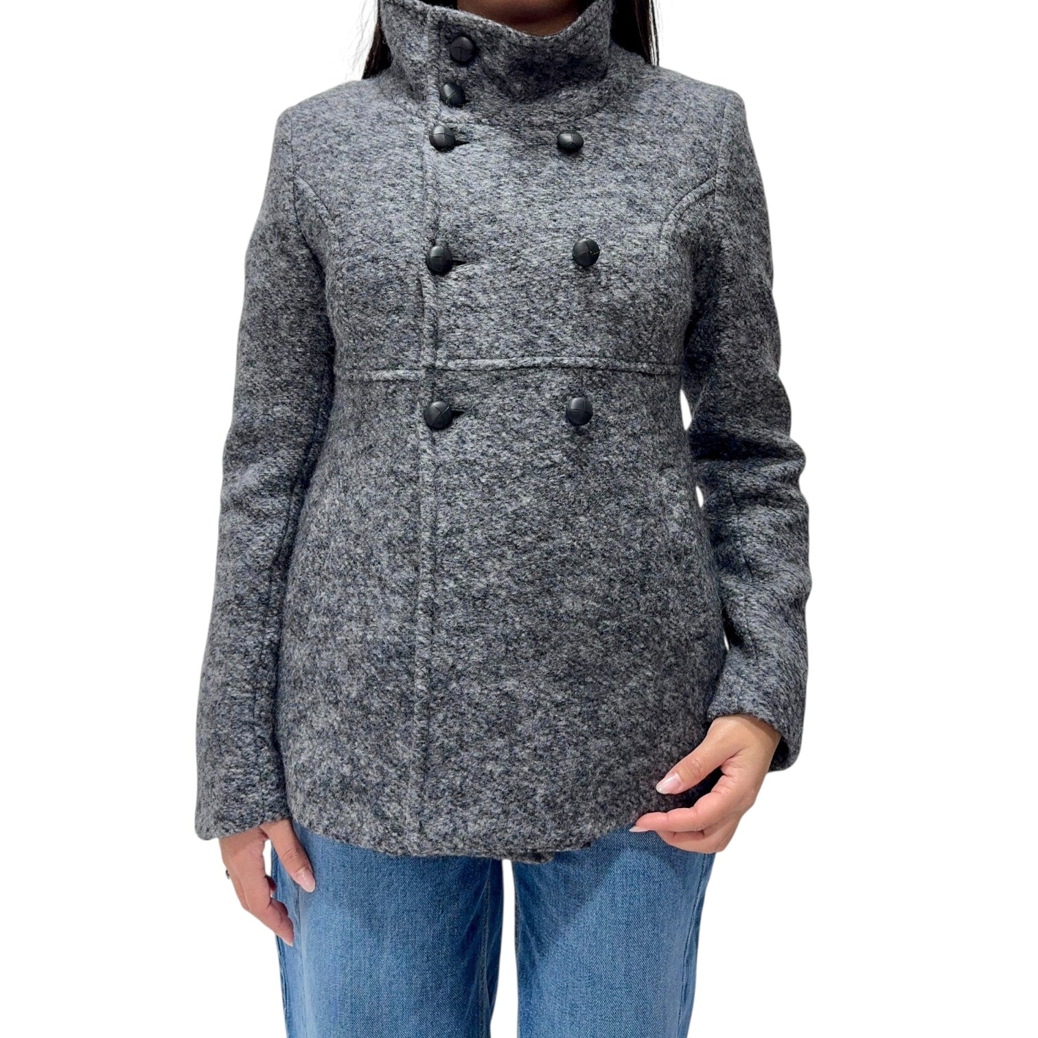 FUEGO GIACCA MELANGE GRIGIO