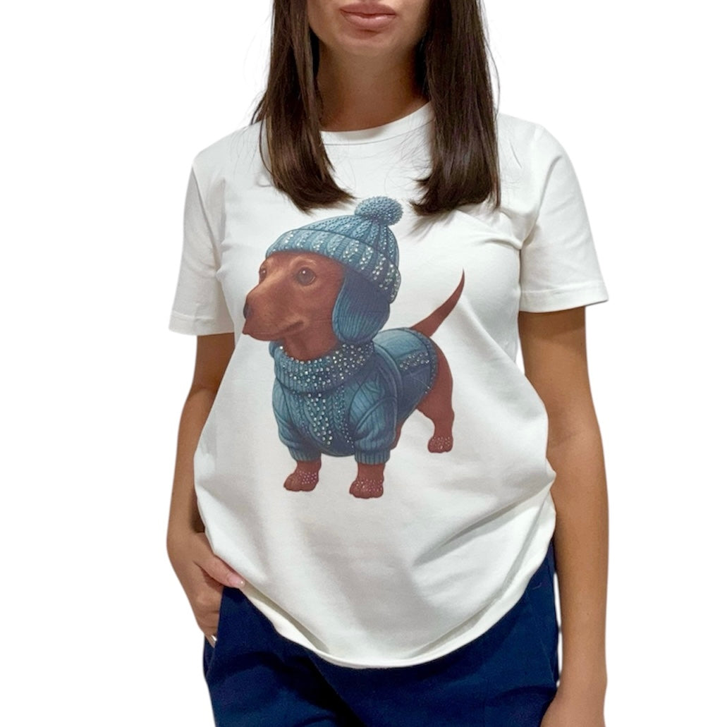 JETAIME T-SHIRT BASSOTTO CUP